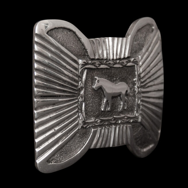 Sterling Silver Horse Belt Buckle - Image 2