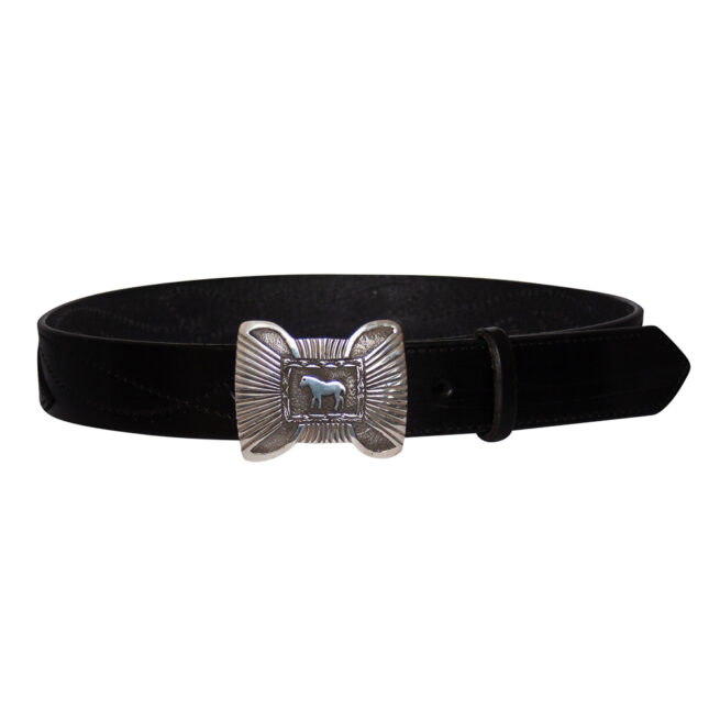 Sterling Silver Horse Belt Buckle - Image 5