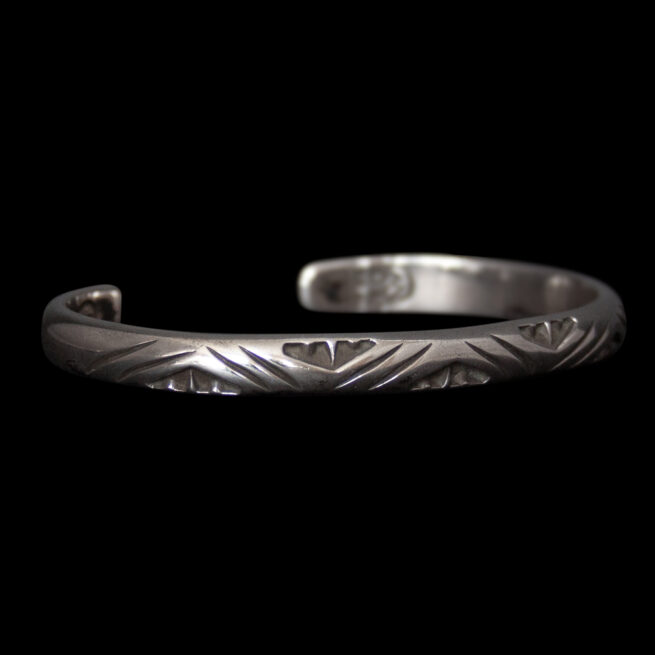 Sterling Silver Navajo Bracelet - Image 2