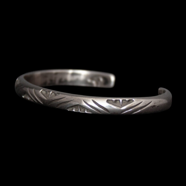 Sterling Silver Navajo Bracelet - Image 3