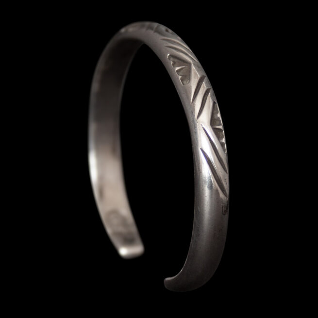 Sterling Silver Navajo Bracelet - Image 5