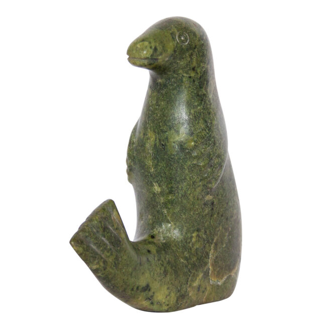 Sculpture Inuit Phoque Verdite – Image 6