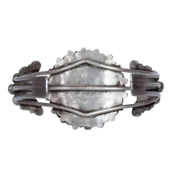 Zuni Sunburst Turquoise Bracelet - Image 4