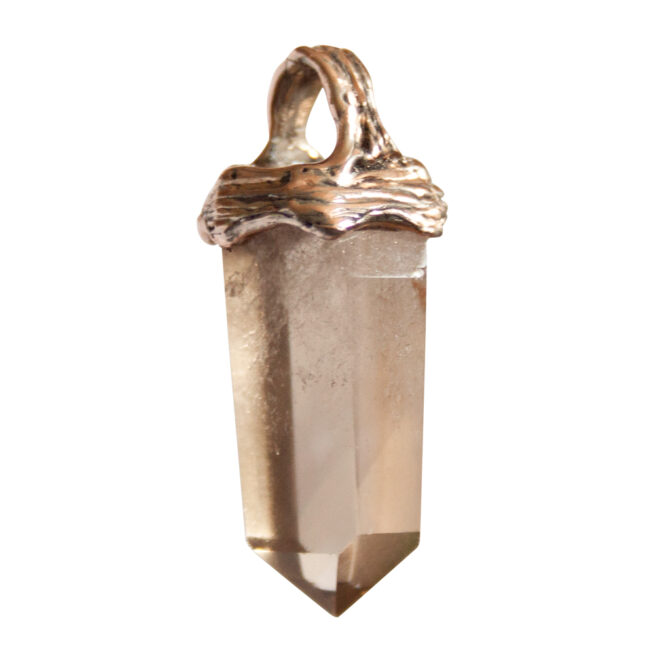 Pendentif Pointe Citrine Or 9K – Image 2