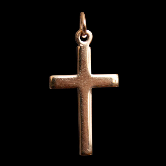 9K Gold Cross Pendant