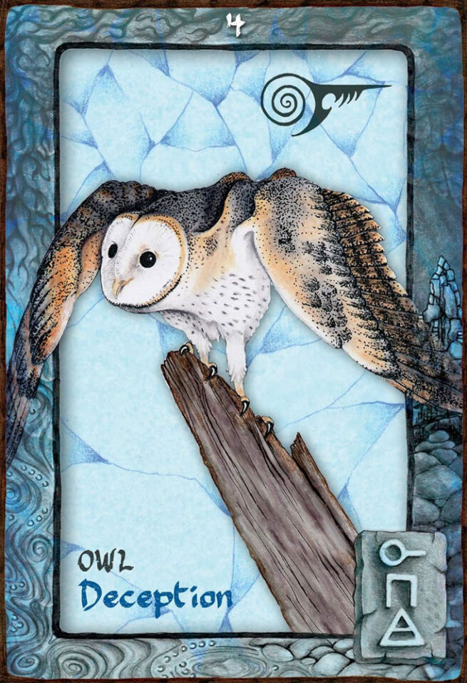 Animal Dreaming Oracle Cards - King / Branchflower - Image 5