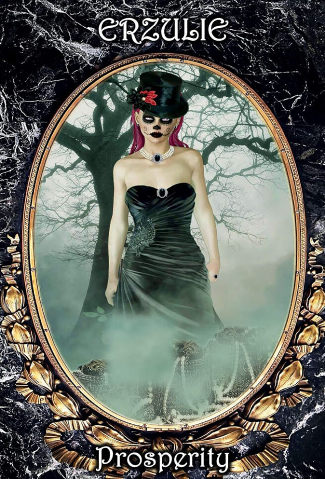 Dark Goddess Oracle Cards - Meiklejohn-Free / Kate Peters - Image 5