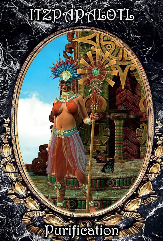 Dark Goddess Oracle Cards - Meiklejohn-Free / Kate Peters - Image 4
