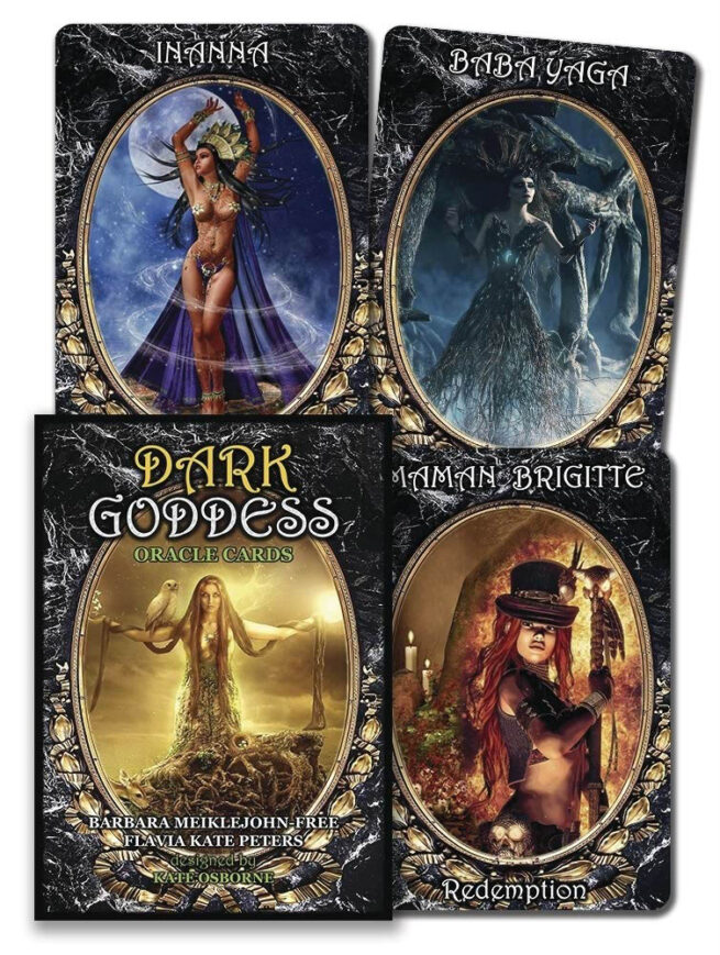 Dark Goddess Oracle Cards - Meiklejohn-Free / Kate Peters - Image 2