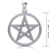 Pendentif Pentagramme Argent Sterling – Image 2