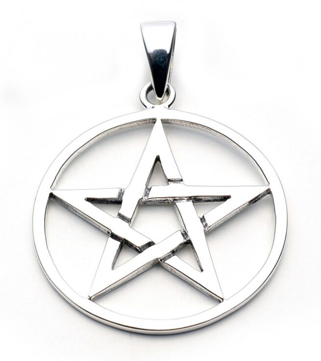 Sterling Silver Pentagram Pendant - Image 3