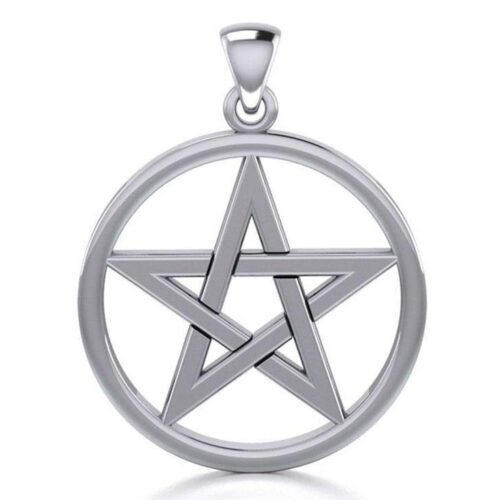 Sterling Silver Pentagram Pendant