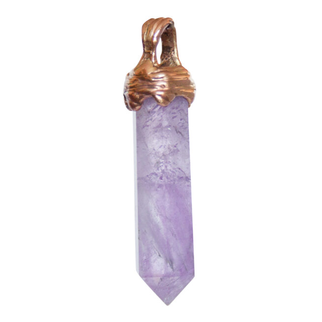 18K Gold Amethyst Talisman - Image 4