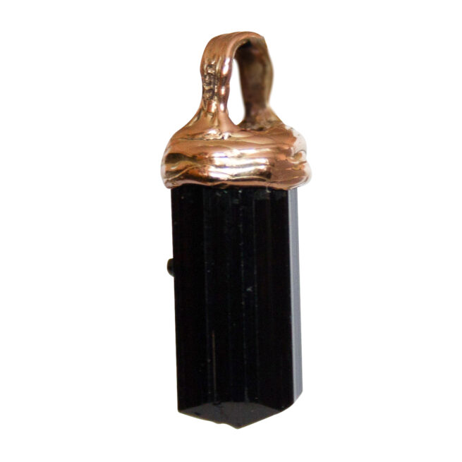 Pendentif Tourmaline Noire Or 18 Carats` – Image 5