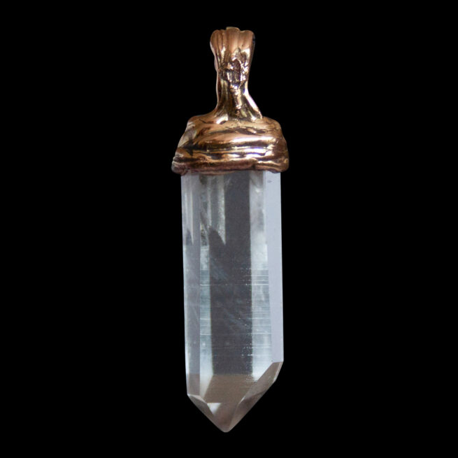 18K Gold Crystal Talisman - Image 4