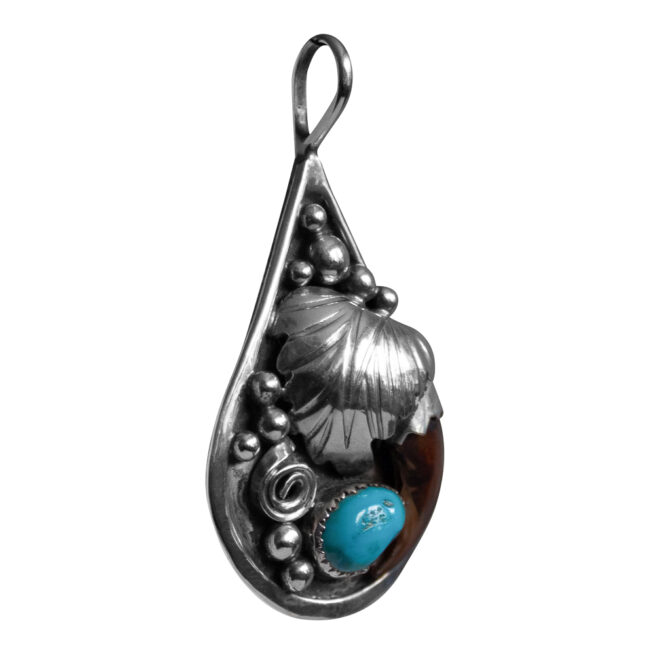 Daniel Etsitty Bear Claw Pendant - Image 2