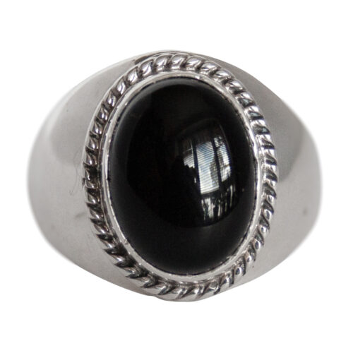 Frederick Chavez Black Signet Ring