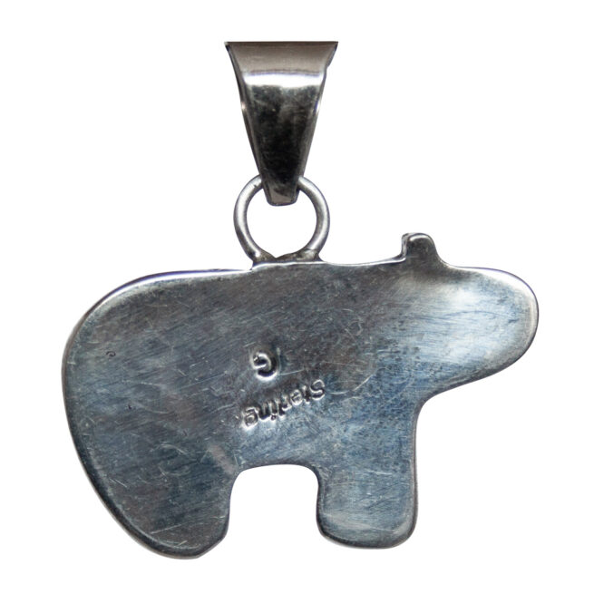 Germaine Tso Black Bear Pendant - Image 4
