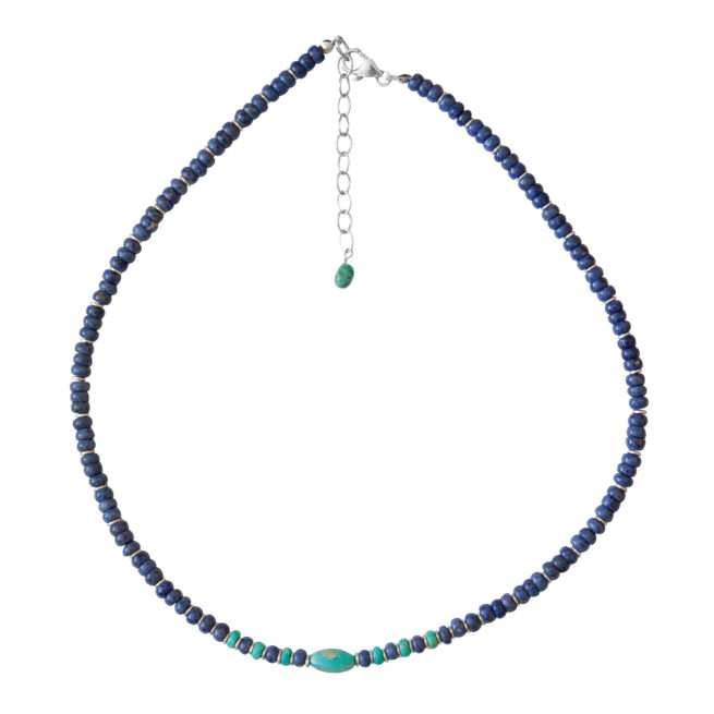 Lapis Lazuli Native American Necklace - Image 3