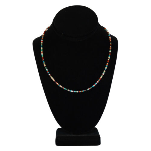 Multicolour Beads Surfer Necklace