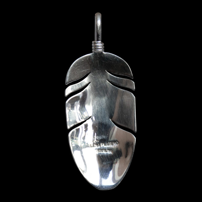 Pendentif Navajo Plume Argent – Image 4