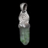 Silver Spiral Fluorite Pendant - Image 3