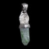 Silver Spiral Fluorite Pendant - Image 5