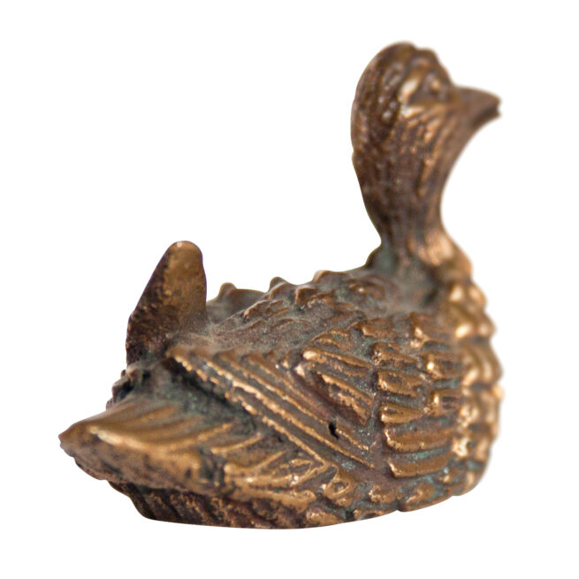 Small Brass Duck Statue - Image 3
