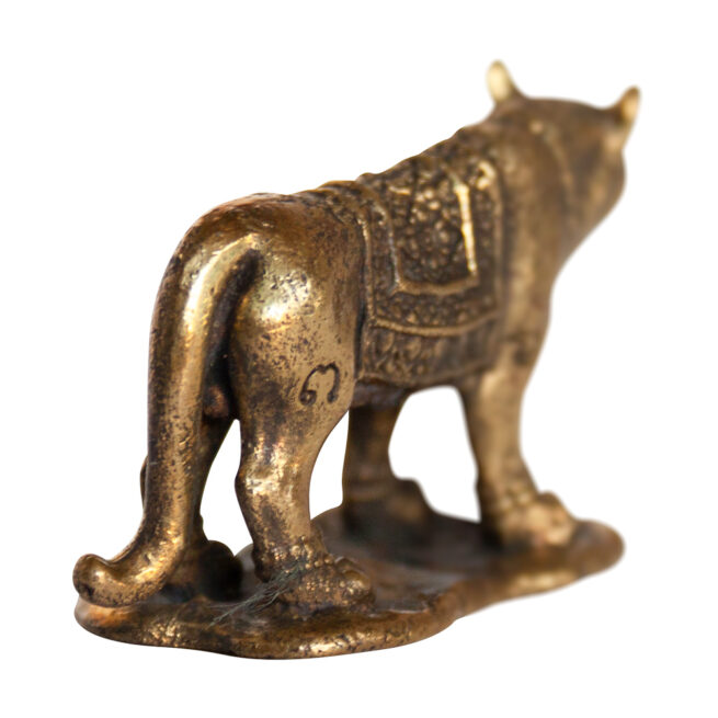 Small Brass Jaguar Statue - Image 4