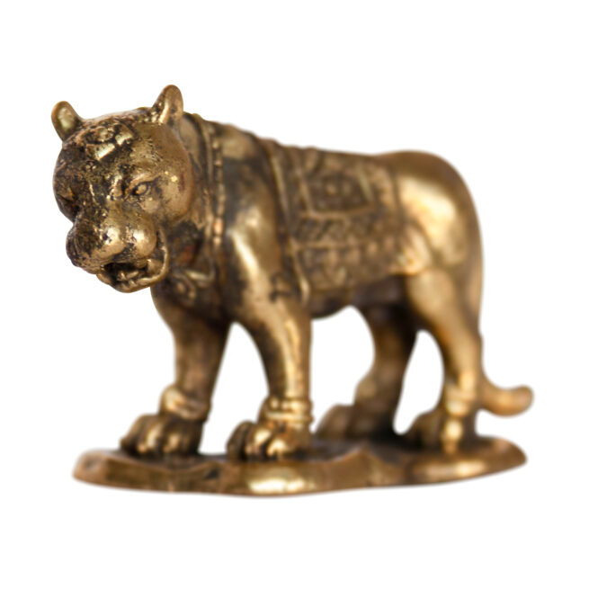 Small Brass Jaguar Statue - Image 2