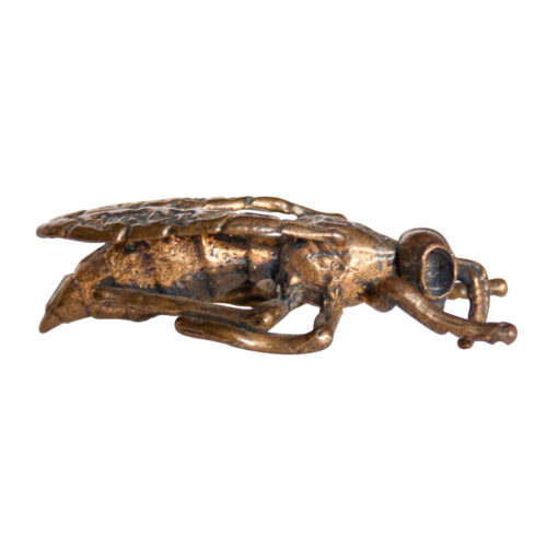 Small Brass Wasp Statue