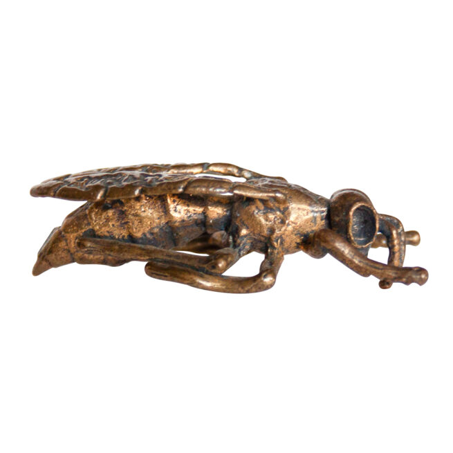 Small Brass Wasp Statue