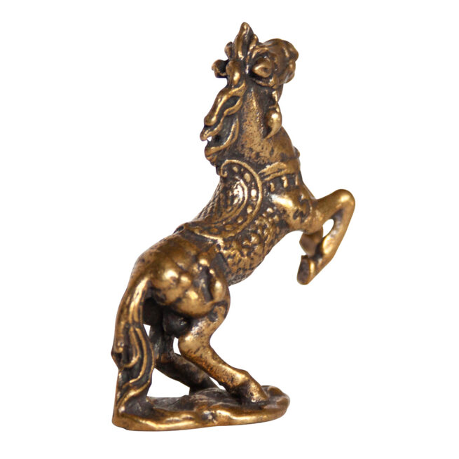 Small Rearing Horse Statue - Image 3