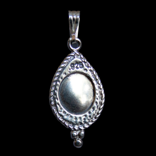 White Opal Teardrop Pendant - Image 4