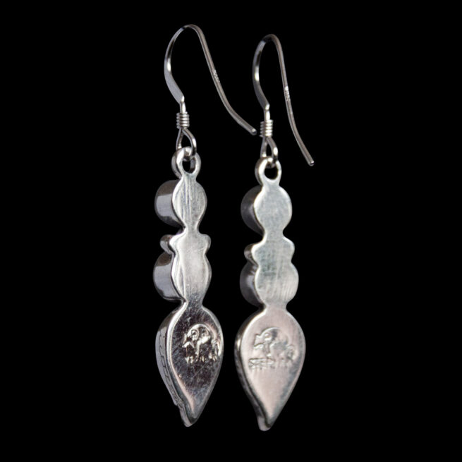 Gary Shorty Triple Opal Earrings – Image 4