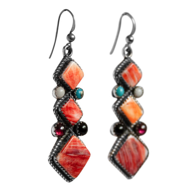 Jerry N Platero Multicolour Earrings – Image 2