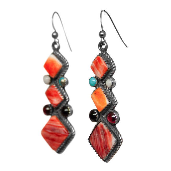 Jerry N Platero Multicolour Earrings – Image 3