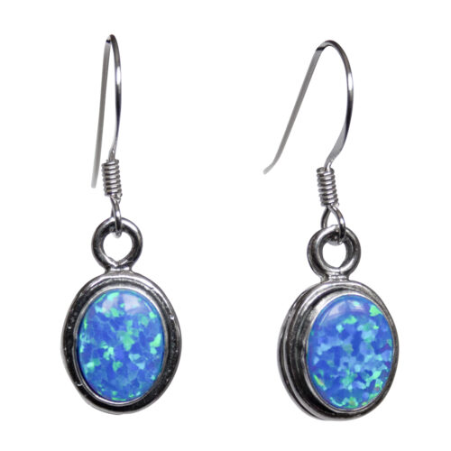 Native American Zuni Opal Earrings