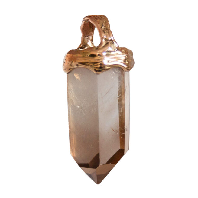 Pendentif Pointe Citrine Or 18 Carats – Image 2