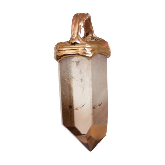 Pendentif Pointe Citrine Or 18 Carats – Image 5