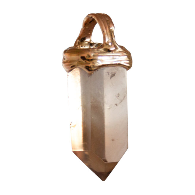 Pendentif Pointe Citrine Or 18 Carats – Image 3