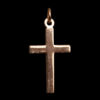 9K Gold Cross Necklace - Image 4