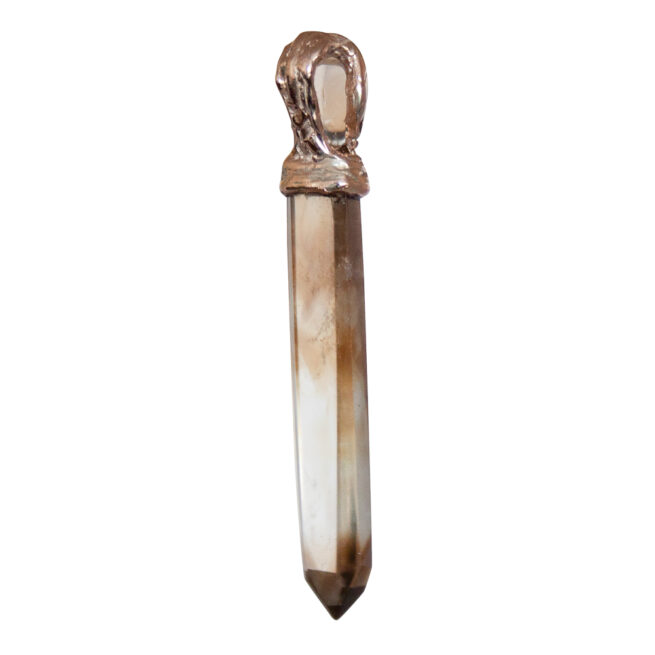 Pendentif Citrine Pierre de Lune Or 9 Carats – Image 4