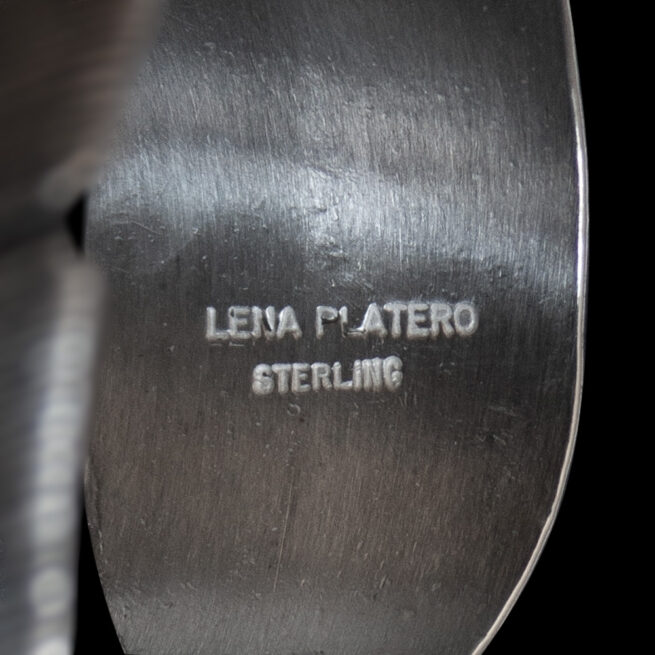 Lena Platero Silver Feather Bracelet - Image 7