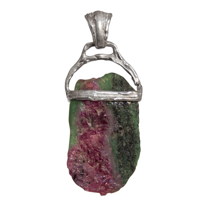 Ruby Zoisite Sterling Silver Pendant - Image 2