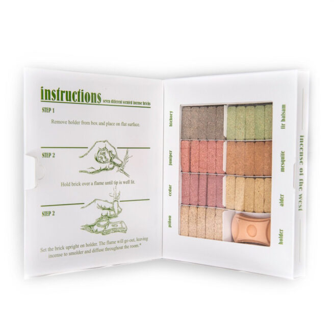 Seven Scent Brick Sampler and Holder – Image 2