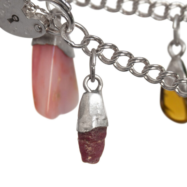 Seven-Stone Crystal Charm Bracelet – Image 6