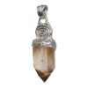 Silver Spiral Citrine Talisman - Image 4