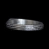 Small Rainbow Moonstone Silver Ring – Image 5