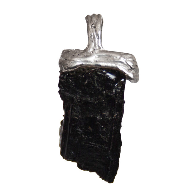 Pendentif Argent Sterling Tourmaline Noire – Image 4